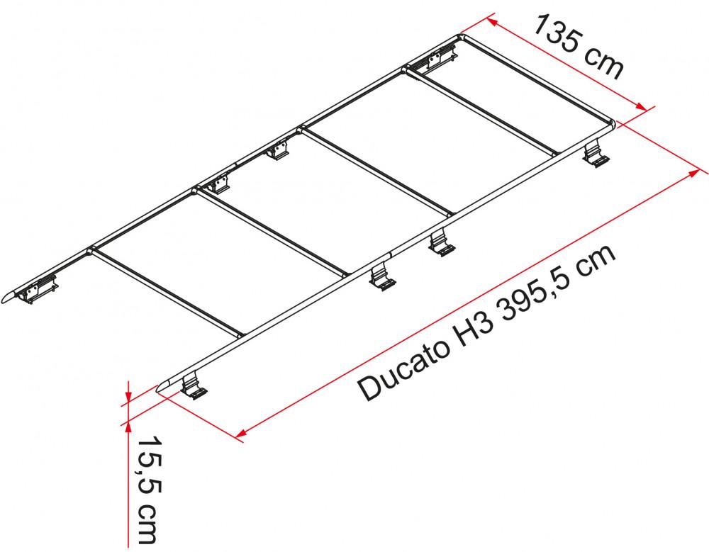 Fiamma Roof Rail Ducato H3 05808-03-